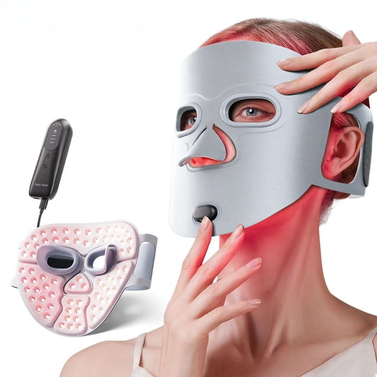 Masque LED Visage Anti-Âge Professionnel