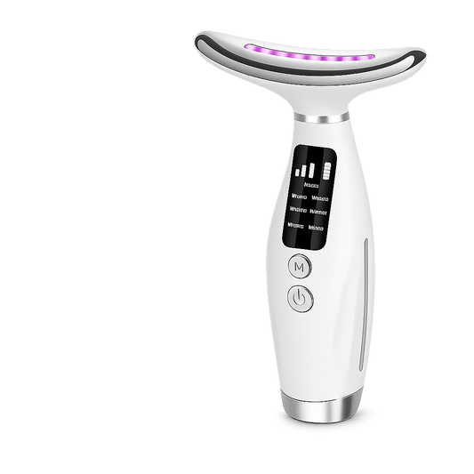 Masseur Visage & Cou Anti-Âge LED