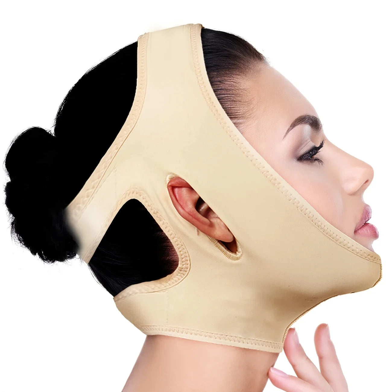 Bande de compression visage